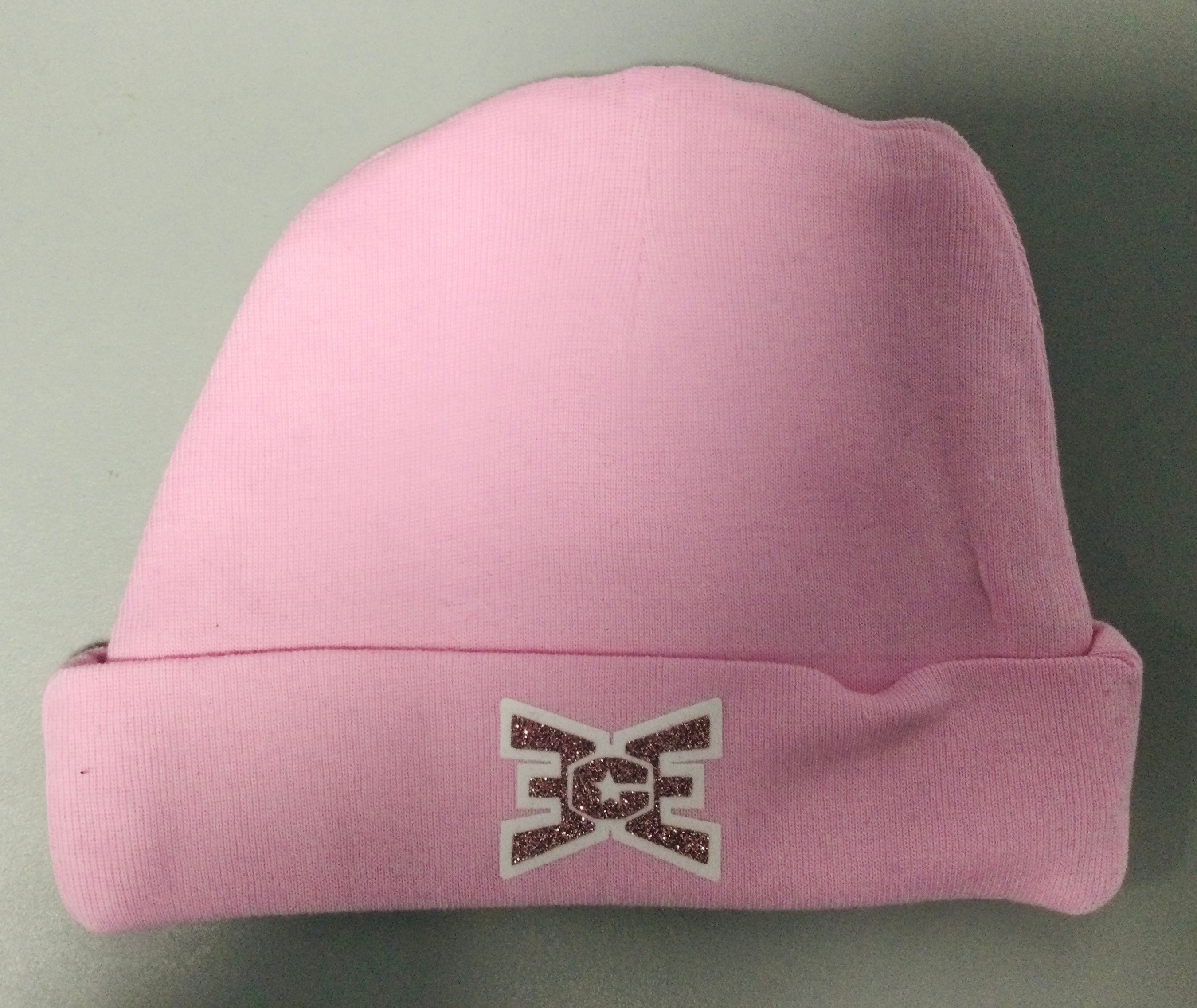 Baby Hat in Pink and Black