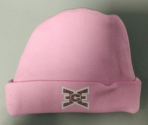Baby Hat in Pink and Black
