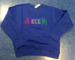 ECE Toddler Sweatshirt with neon Bling Logo