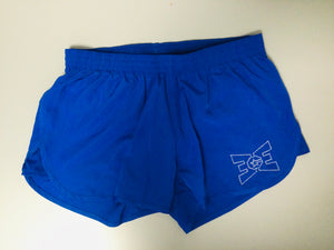 ECE Shorts Royal Blue with Bling Logo