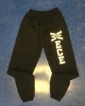 ECE Joggers Black with Black/White Logo 25/26