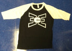 ECE T-Shirt Black/White with White Sparkle Logo