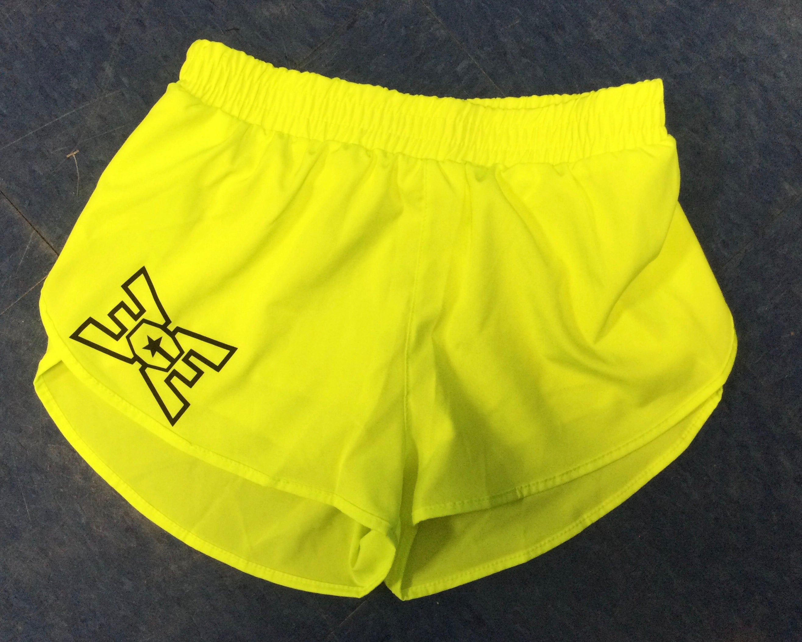 Shorts Neon with Black Logo