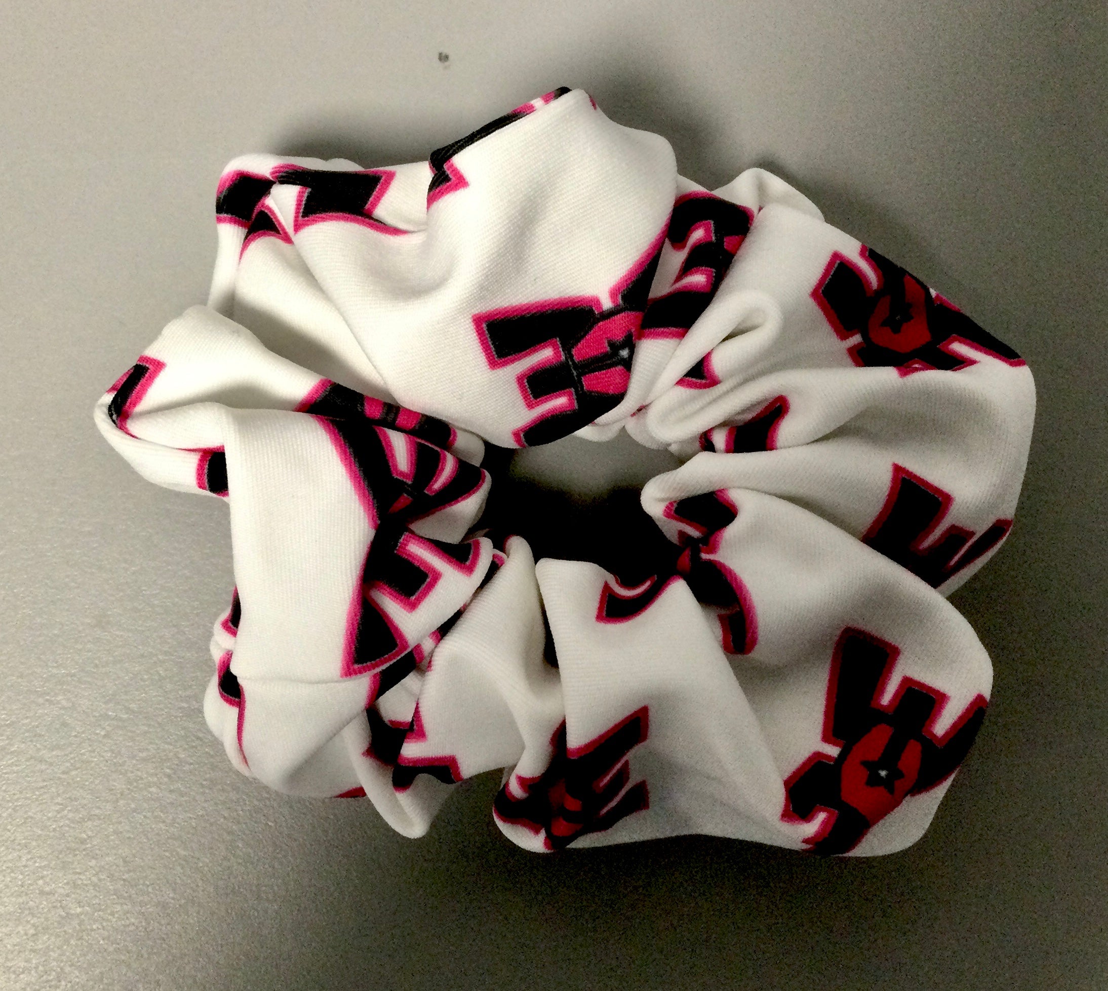 ECE Scrunchies Pink/Red/Yellow Logos